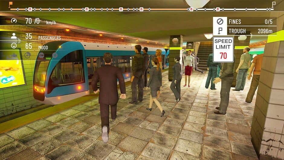 Скриншот 3 из Subway Simulator: Underground Train - Remaster