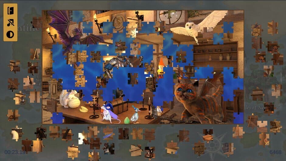 Скриншот 2 из Luminous Jigsaw Puzzles