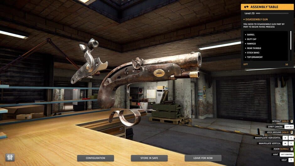 Скриншот 1 из Gunsmith Simulator: Flint & Powder