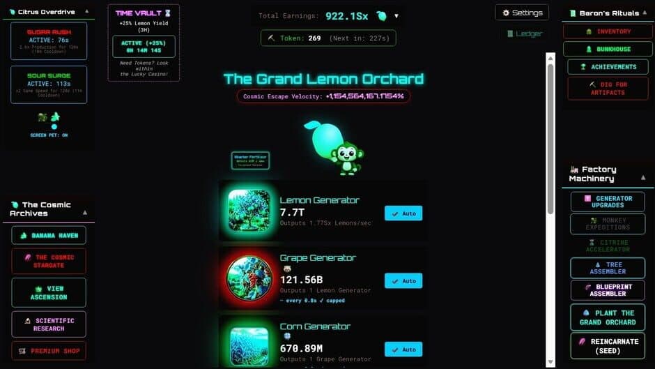 Скриншот 1 из LaVonne's Lemons Idle