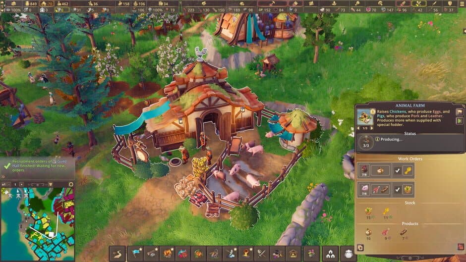 Скриншот 1 из Pioneers of Pagonia: Meadowsong