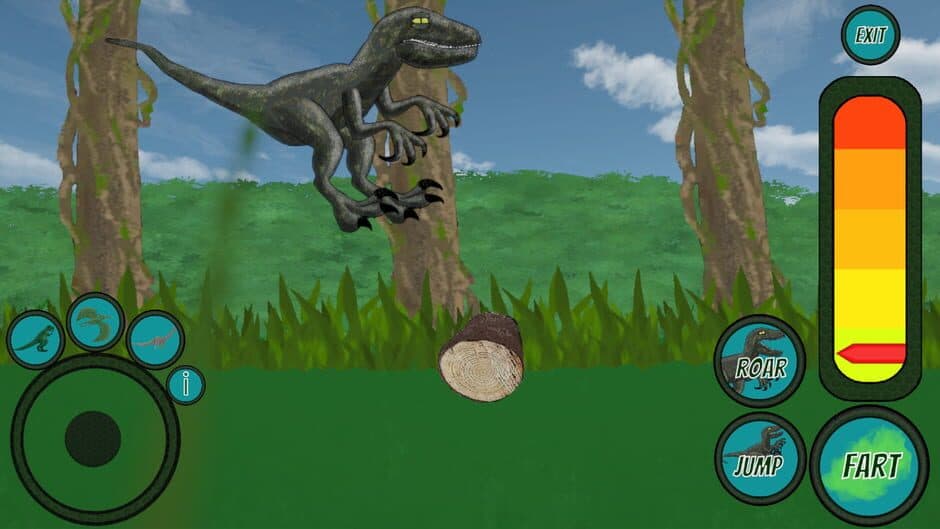 Скриншот 2 из Jurassic Fart Simulator