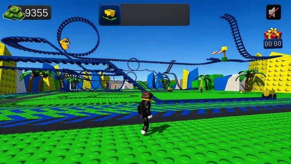 Скриншот 3 из Obby: Build a 3D Amusement Park!