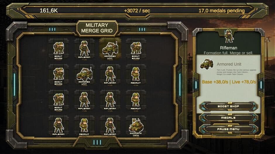 Скриншот 4 из Military Merge