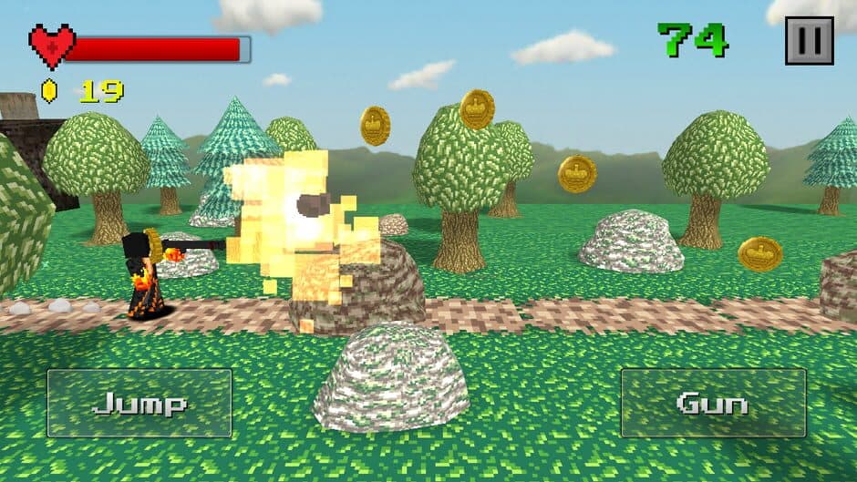 Скриншот 3 из Pixel Run and Gun