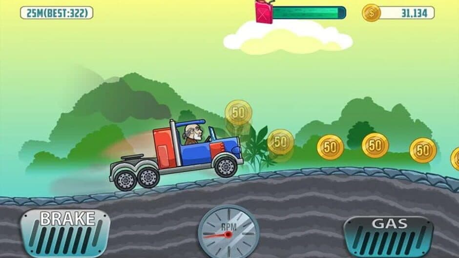 Скриншот 4 из Mountain Car Climb