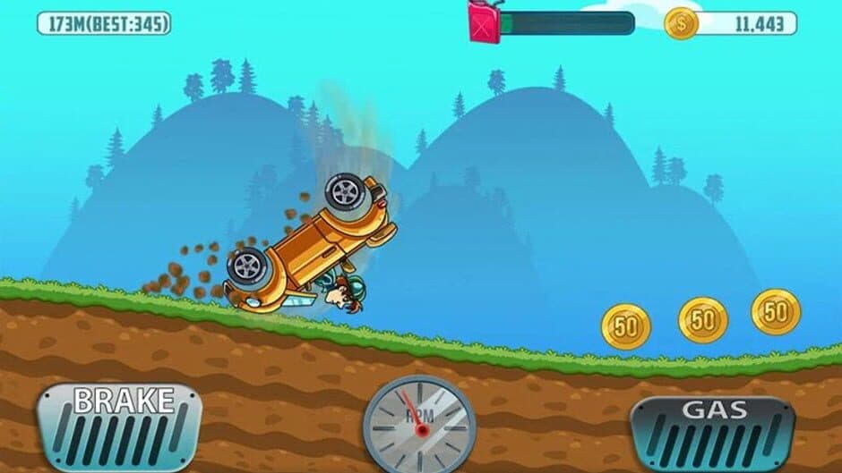 Скриншот 6 из Mountain Car Climb