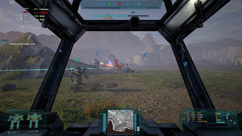 Скриншот 2 из MechWarrior 5: Mercenaries - Chaos Reign
