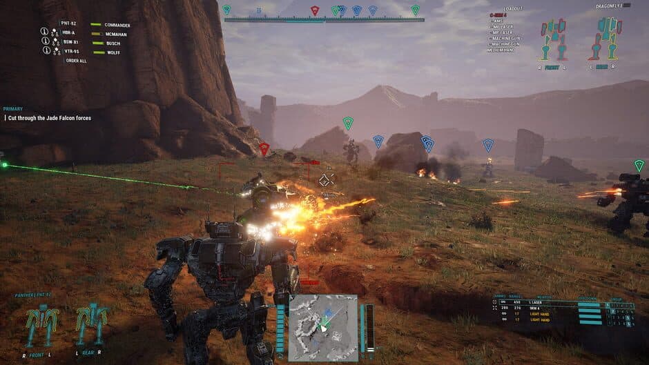 Скриншот 6 из MechWarrior 5: Mercenaries - Chaos Reign