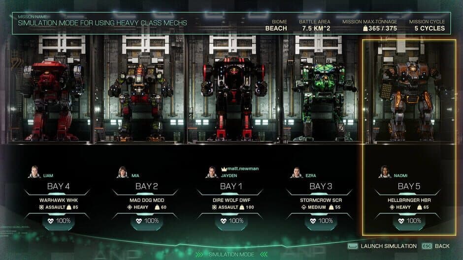 Скриншот 7 из MechWarrior 5: Clans - Trials of War