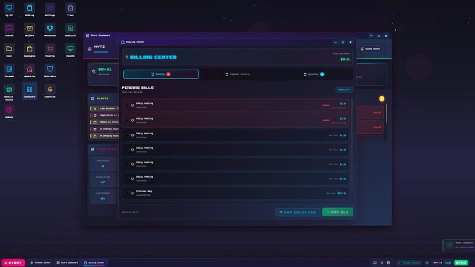 Скриншот 3 из Cart Panic! OS: E-Commerce Tycoon