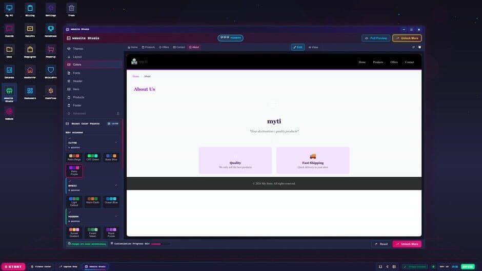 Скриншот 7 из Cart Panic! OS: E-Commerce Tycoon