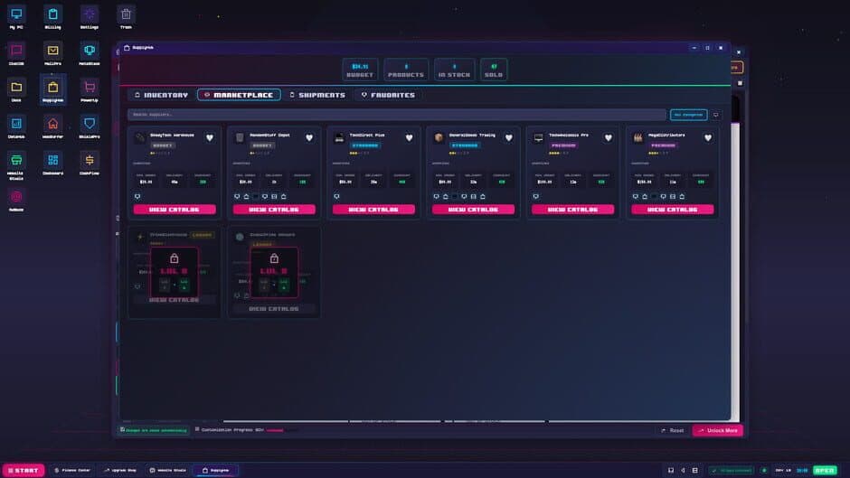 Скриншот 10 из Cart Panic! OS: E-Commerce Tycoon