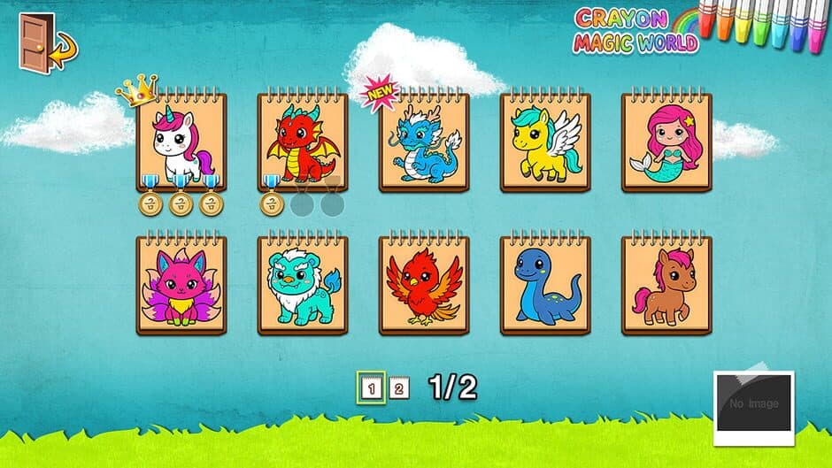 Скриншот 2 из Crayon Magic World