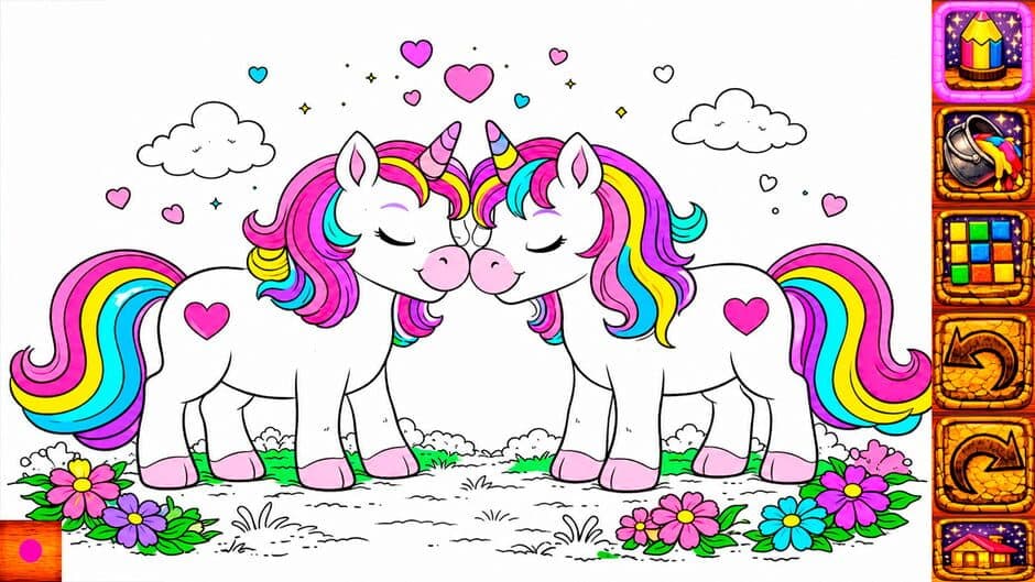 Скриншот 1 из Animal Coloring Book for Kids & Toddlers: Unicorns