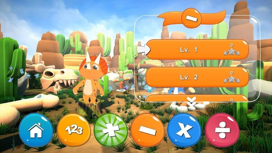 Скриншот 1 из Math Pals: Dino Academy