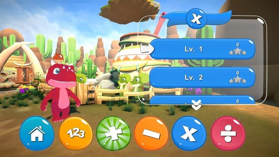 Скриншот 4 из Math Pals: Dino Academy