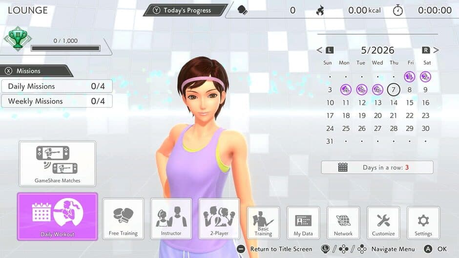 Скриншот 6 из Fitness Boxing 3: Your Personal Trainer - Nintendo Switch 2 Edition