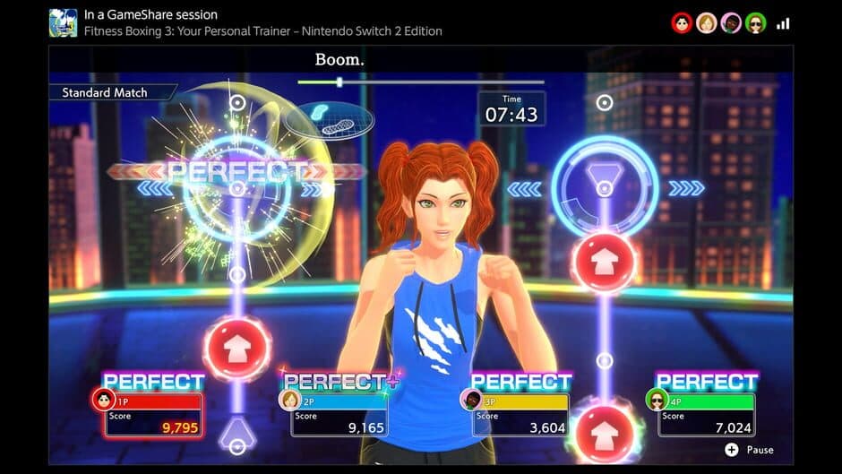 Скриншот 3 из Fitness Boxing 3: Your Personal Trainer - Nintendo Switch 2 Edition