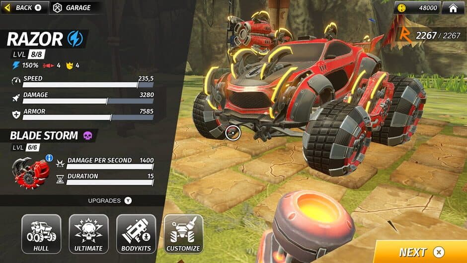 Скриншот 1 из Race: Rocket Arena Car Extreme - Razor Pack