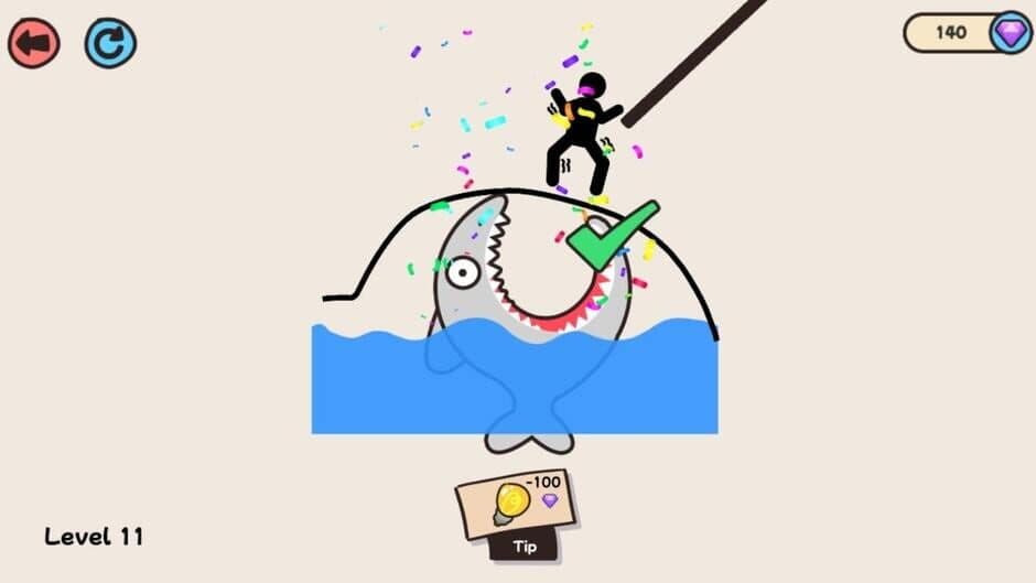 Скриншот 2 из Draw Save Puzzle