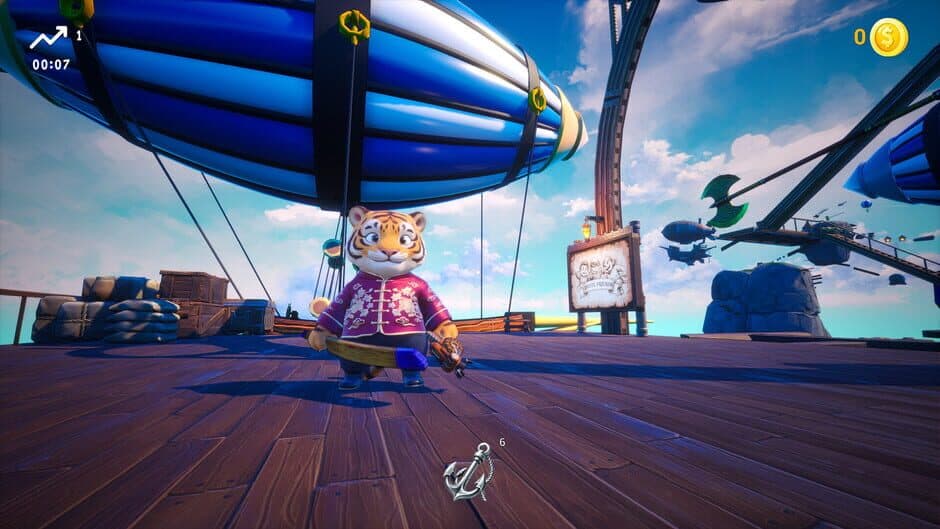 Скриншот 11 из Airship Climber