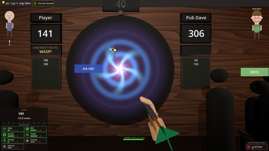Скриншот 4 из Dorts: A Darts Roguelike