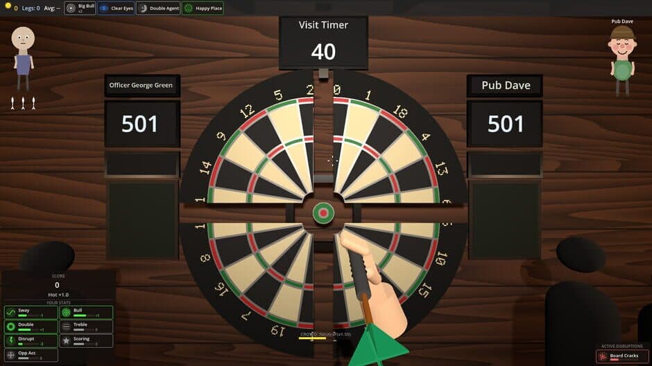 Скриншот 9 из Dorts: A Darts Roguelike