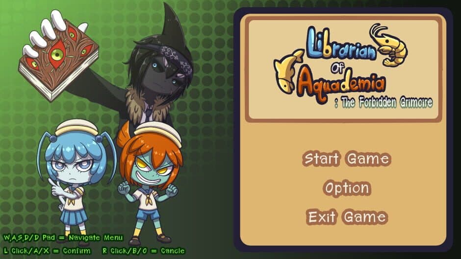 Скриншот 1 из Librarian of Aquademia: The Forbidden Grimoire