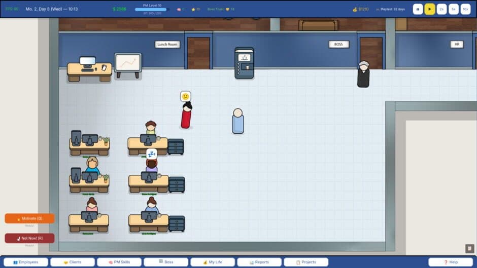 Скриншот 2 из Project Manager Sim