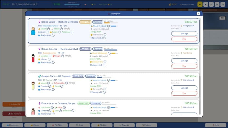 Скриншот 5 из Project Manager Sim