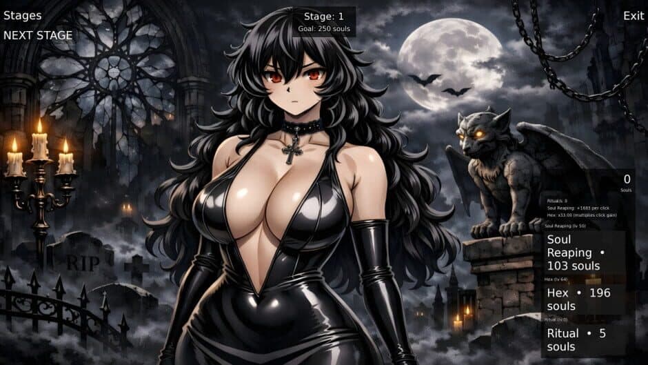 Скриншот 1 из Goth Clicker