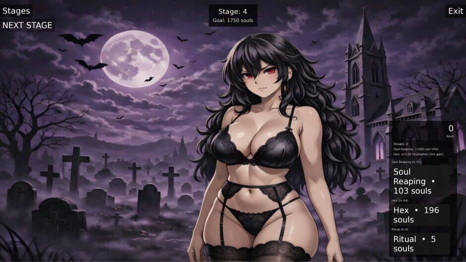 Скриншот 2 из Goth Clicker