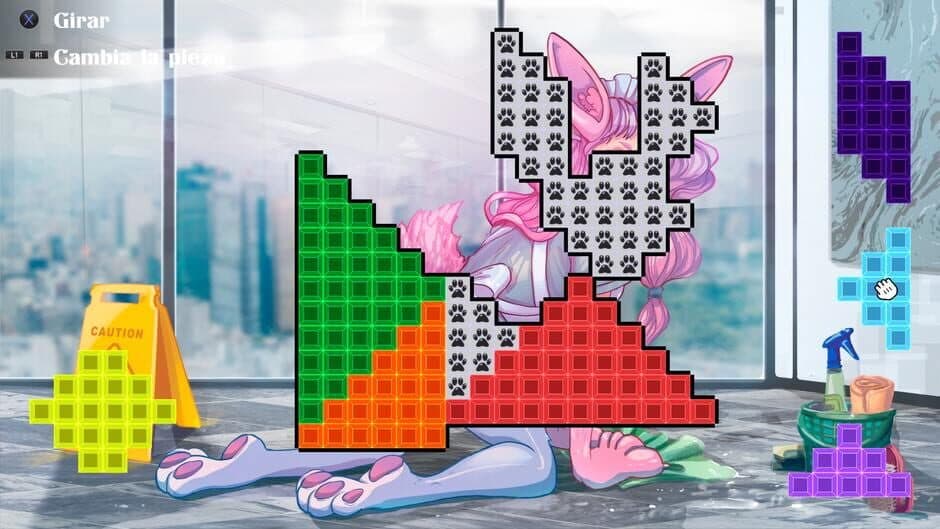 Скриншот 2 из Furry Tangram Lite
