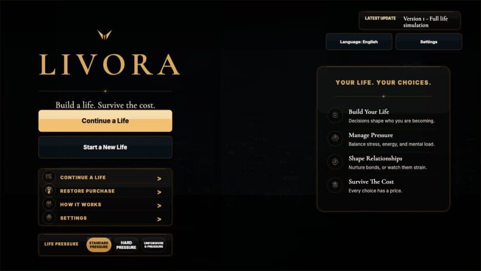 Скриншот 1 из Livora
