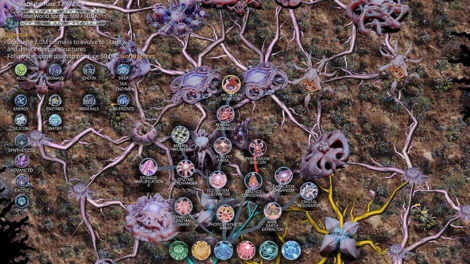 Скриншот 12 из Mycelium Conquest