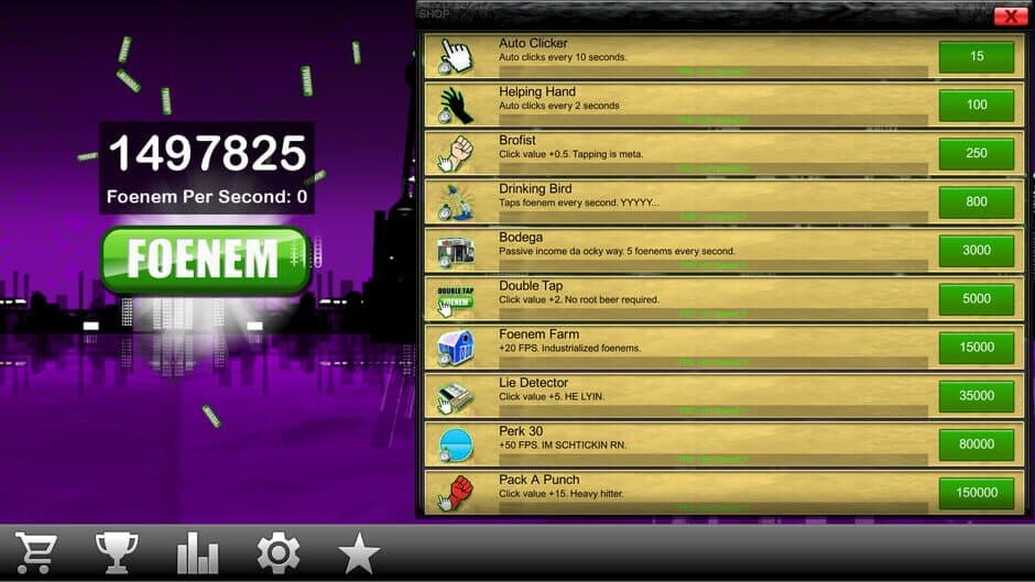 Скриншот 2 из PeeWee Purpdrank's Foenem Clicker