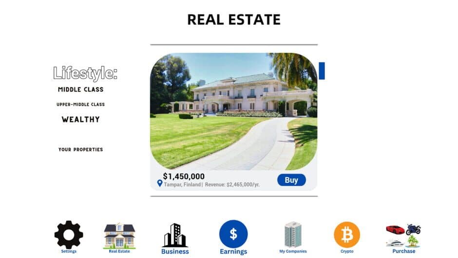 Скриншот 8 из Billionaire Simulator