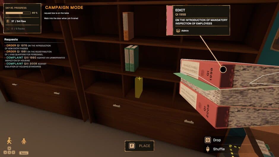 Скриншот 2 из Cozy Archivist Simulator