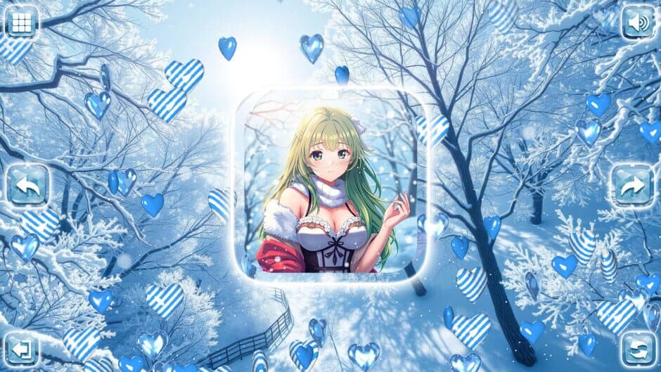 Скриншот 2 из Lovely Anime Puzzle: Winter