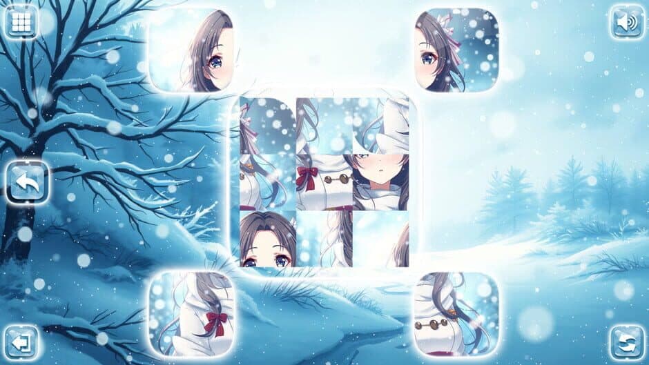 Скриншот 3 из Lovely Anime Puzzle: Winter