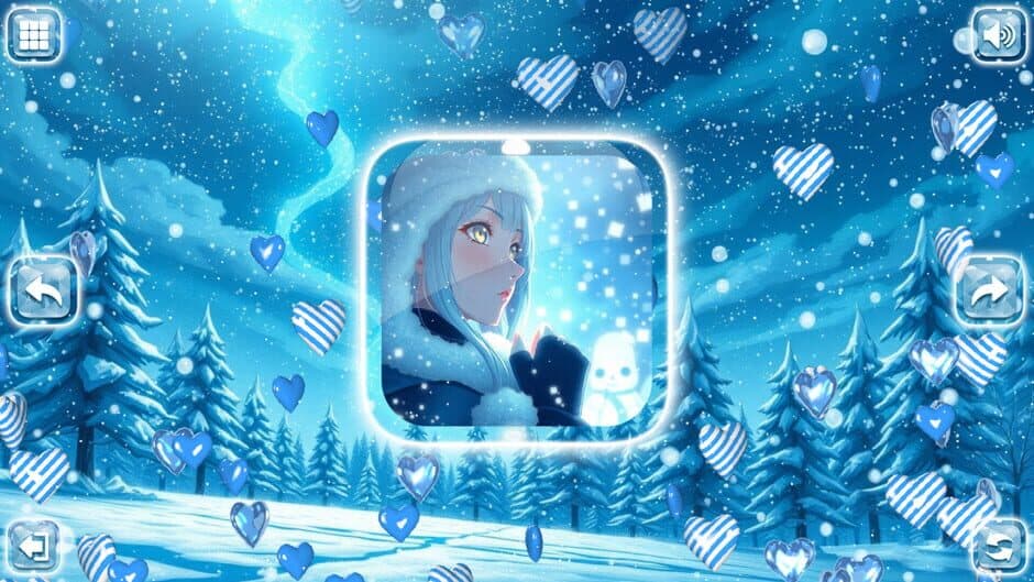 Скриншот 5 из Lovely Anime Puzzle: Winter