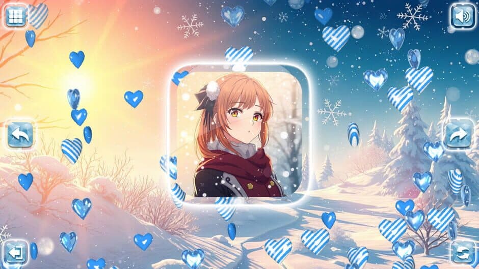 Скриншот 7 из Lovely Anime Puzzle: Winter
