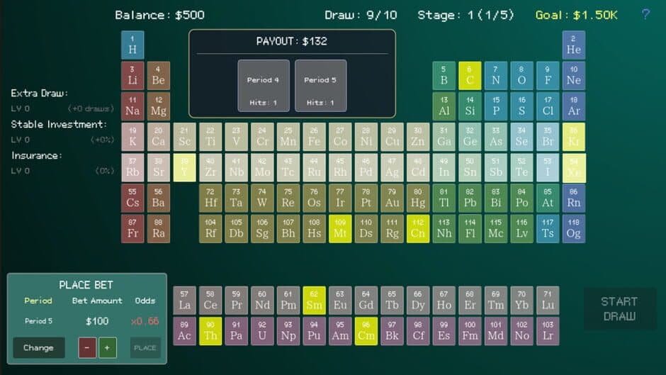 Скриншот 2 из Periodic Lottery