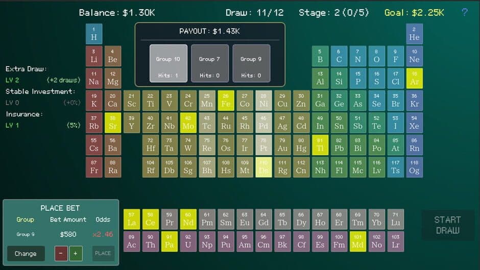 Скриншот 3 из Periodic Lottery