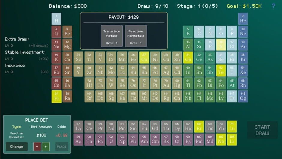 Скриншот 4 из Periodic Lottery