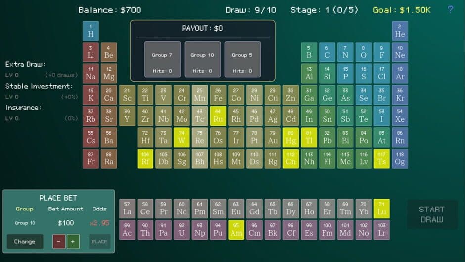 Скриншот 5 из Periodic Lottery