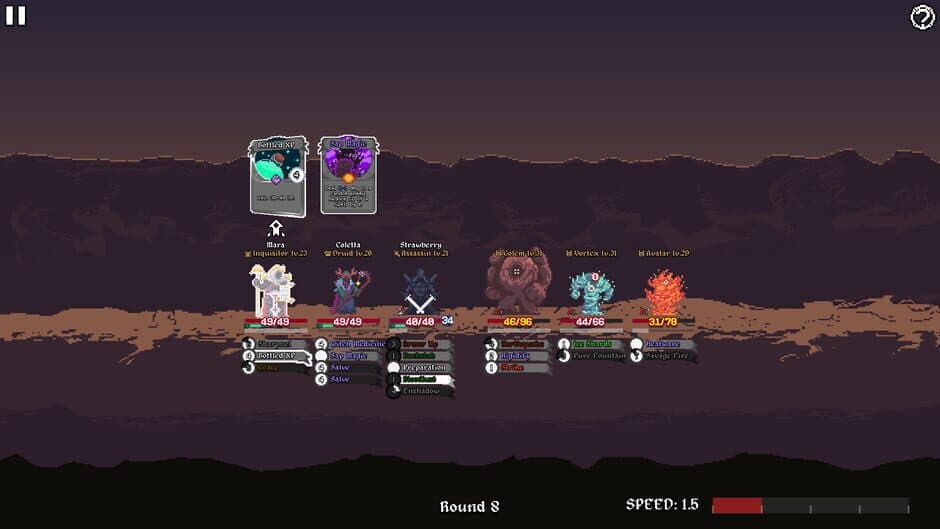 Скриншот 2 из Cataract: Autobattler Roguelite Deckbuilder