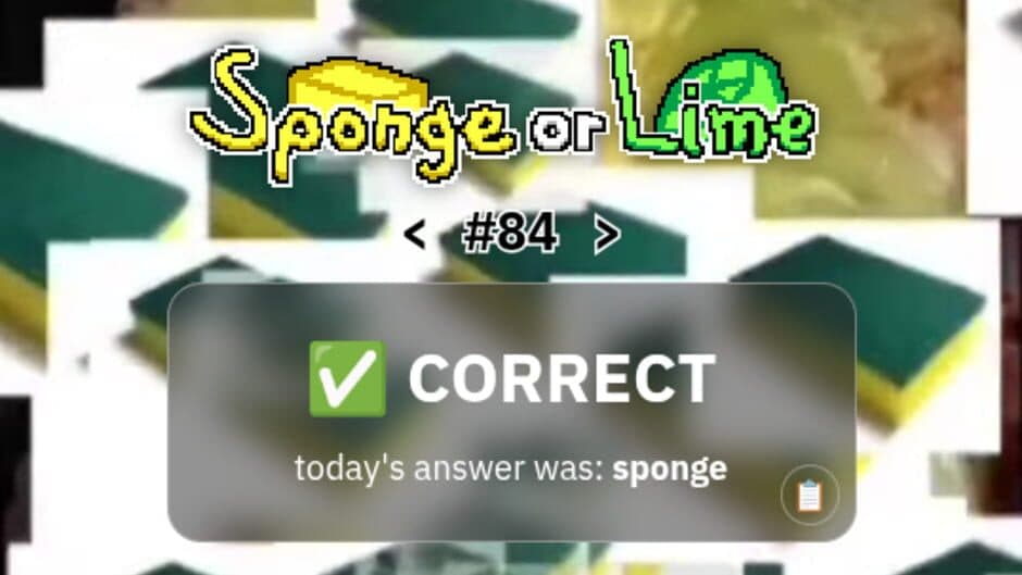Скриншот 2 из Sponge or Lime