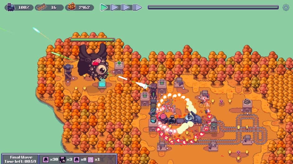 Скриншот 3 из Choo Choo Defenders